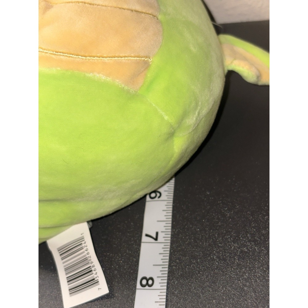 NEW Squishmallows 8" Miles The Dragon Stuffed Animal Plush Green - Picture 5 of 6